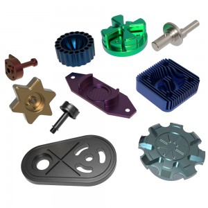 OEM custom anodized aluminum parts HYJD070190