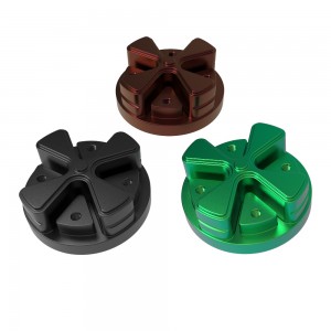 customized aluminum manufacturing anodizing parts oem mechanical products metal cnc machining service HYJD070189