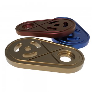 custom made parts cnc machining cnc milling for communication aluminum parts HYIW010269