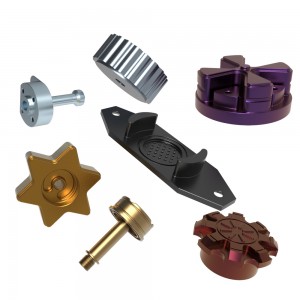 OEM custom anodized aluminum parts HYJD070190