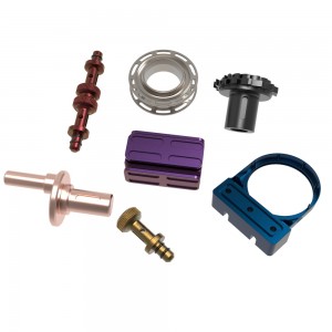 Automatic lathe machined stainless steel aluminum parts precision cnc aluminum parts processing HYIW010306