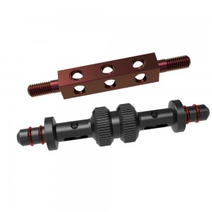 custom anodizing cnc machined aluminum parts cnc milling service aluminum parts cnc machining HYJD070206