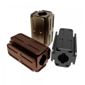 oem custom cnc machining service cnc precision machining milling aluminum part HYJD070205