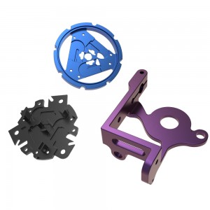 Cnc precision machining aluminum parts custom oem anodized aluminum manufacturing parts HYJD070114