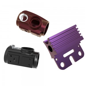 OEM factory anodized aluminum 6061/7075 parts customized aluminum alloy die casting parts HYJD070087