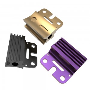 factory custom cnc machining service for bearing accessory oem aluminum color anodizing parts HYJD070113
