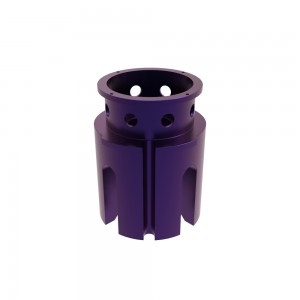 Cheap Electrical Parts Cnc Machining Service Metal Aluminum Anodise Cnc Turning Coffee Vending Machine Parts HYVC060039