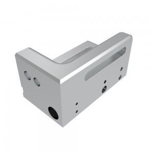 CNC machined aluminum base with machining parts HYIW010117