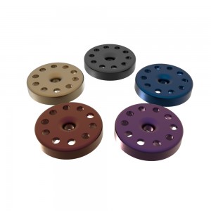 Round metal parts by CNC machined HYIW010116