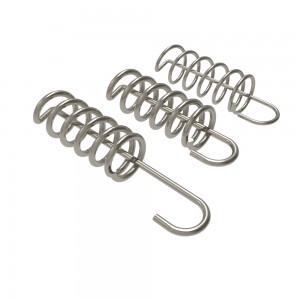 Custom Manufacturers Stainless Steel Spring Steel Nickel Plated Tension Spring HYVC060013