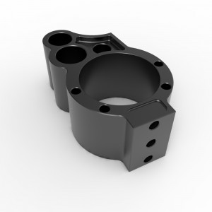 Aluminium CNC Machined Parts High Precision CNC Anodizing Aluminum Milling Parts HYXC020071