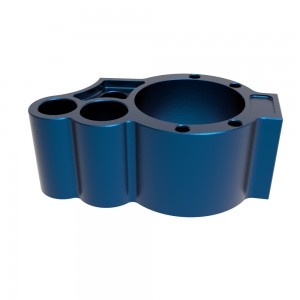 Aluminium CNC Machined Parts High Precision CNC Anodizing Aluminum Milling Parts HYXC020071
