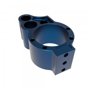 Aluminium CNC Machined Parts High Precision CNC Anodizing Aluminum Milling Parts HYXC020071