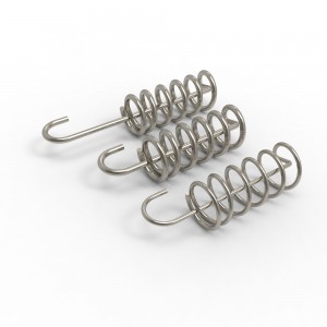 Custom Manufacturers Stainless Steel Spring Steel Nickel Plated Tension Spring HYVC060013