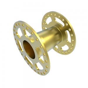 Powder Plated and Anodized Aluminium CNC Machining Milling Parts HYXC020073