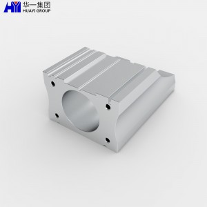 OEM custom manufacturer cnc machining service five axis cnc micro machining aluminum parts HYJD070054