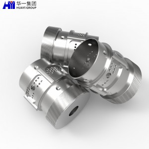precision cnc machining service anodizing cnc machined extrusion aluminum machined parts HYJD070039