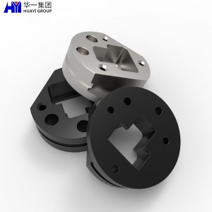 oem custom precision 5 axis cnc machining services metal machining aluminum parts HYJD070038