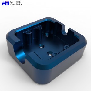 China custom cnc processing metal aluminum parts cnc machining anodized aluminum parts HYJD070047