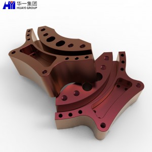 oem precision custom aluminum cnc machining auto parts  cnc machining aluminum service HYJD070147