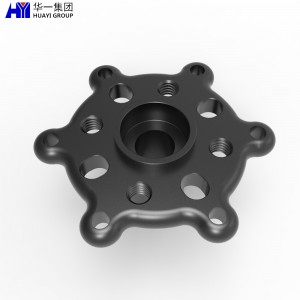 oem precision cnc machining service anodizing cnc machined extrusion aluminum parts HYJD070040