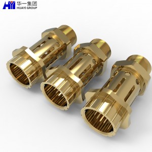 oem custom metal machine parts machining precision brass cnc turning parts HYCZ090012