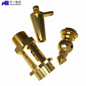high quality brass bushings cnc machining parts HYJD070132