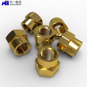 high quality brass bushings cnc machining parts HYJD070132