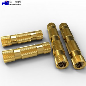 high quality brass bushings cnc machining parts HYJD070132