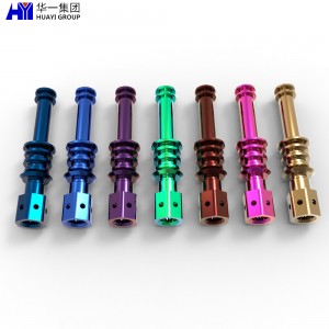 oem custom cnc machining 6061 7075 aluminum anodized parts HYJD070100