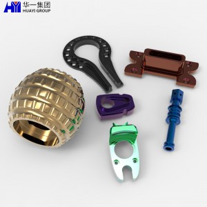 wholesale custom cnc milling parts aluminum machining parts oem cnc service machining parts HYJD070103