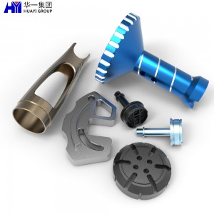 High Quality Custom CNC Machined Parts Stainless Steel Aluminium Brass Proccessing Machinery Parts CNC Milling Mechanical Parts HYXC020032