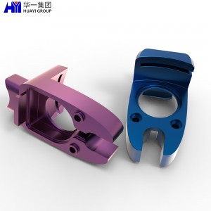 oem cnc machining service custom cnc anodized aluminum machining parts HYJD070096