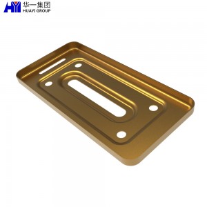 wholesale custom precision cnc sheet metal stamping parts steel plate cnc machining parts service HYJD070128