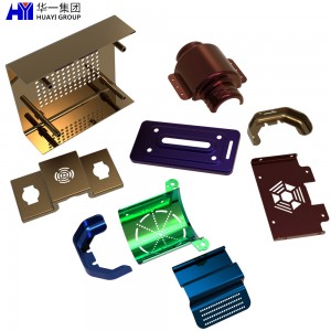 oem custom cnc machining stamping parts service custom anodized sheet metal stamping parts HYJD070225