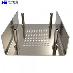 Custom stamping parts laser cutting aluminum plate stamped service HYVW030070