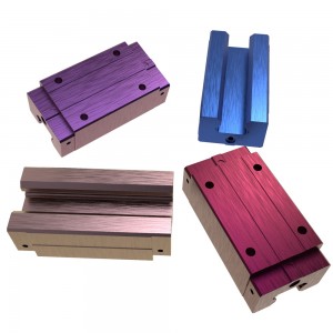 Custom aluminum slide aimer parts high precision metal cnc machining parts HYVW030101