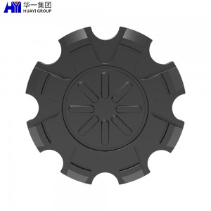 Cheap cnc aluminum machining service for lightsaber pommel HYVW030087