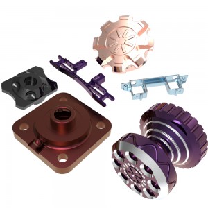 oem cnc 5 acis machining service custom cheap cnc machining anodized aluminum milling parts HYJD070161