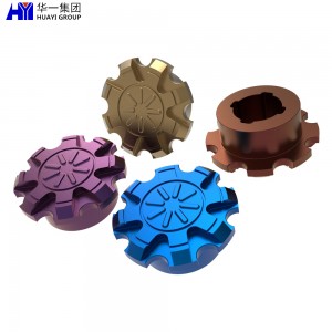china cnc machining fabrication services oem  custom cnc machining anodized aluminum parts HYJD070163