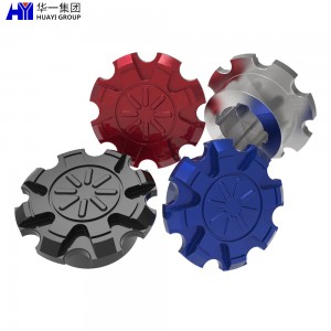 Anodized aluminum cnc machining customized polished milling parts for lightsabers HYVW030088