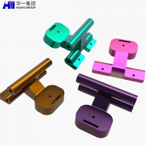 oem cnc anodized aluminum machining milling parts cnc 5 acis machining service custom precision HYJD070155
