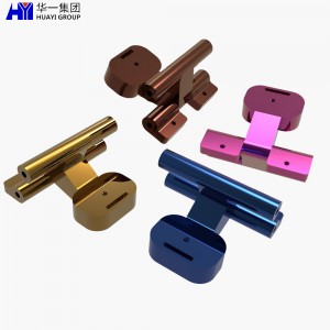 oem cnc anodized aluminum machining milling parts cnc 5 acis machining service custom precision HYJD070155