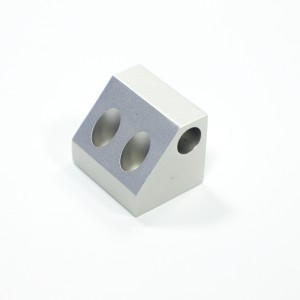 OME Aluminium CNC Machining Parts Customized Precious Anodized Aluminium Block HYXC020049
