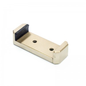 OEM Customized CNC Machined Parts Stainless Steel Mobile Phone Holder HYXC020050