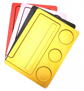 Hot sell custom logo high quality aluminum alloy tray