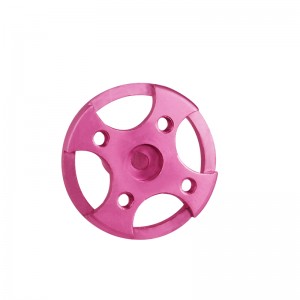 Micro cnc drone accessories custom aluminum 7075 cnc machining customized milling parts HYVW030034