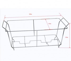 Wire chafing rack custom wire dish forming racks HYVW030040