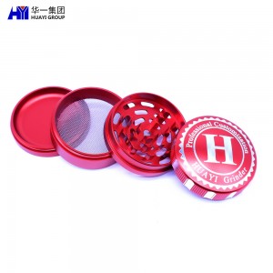 Fixed Competitive Price China Custom Logo Grinder Smoking Accessories Tobacco Grinder