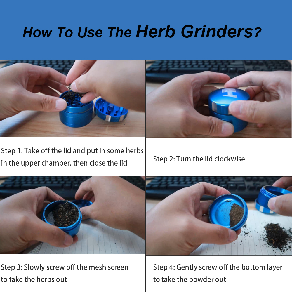 How To Use The Herb Grinders
